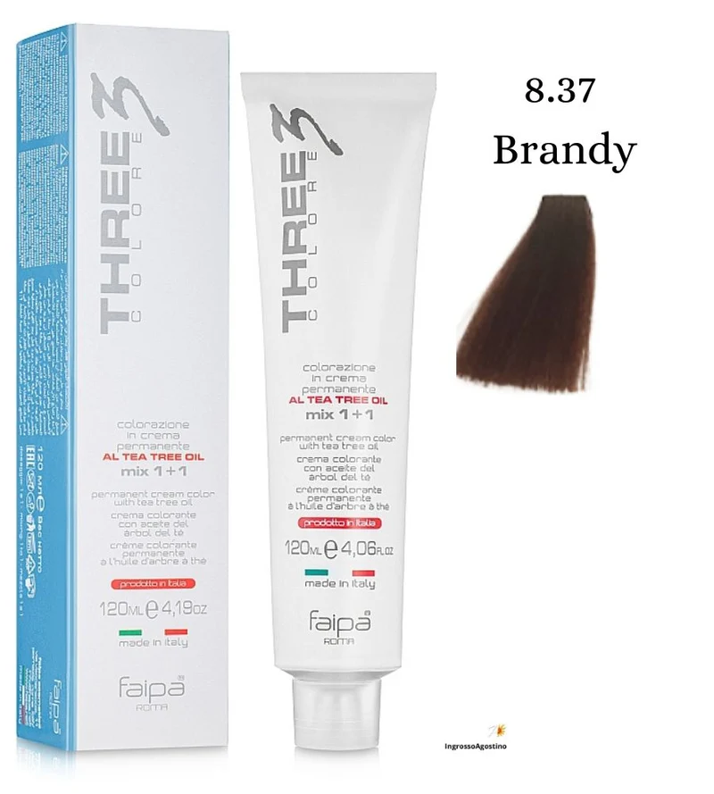 Three3 Colore Tintura Faipa 120ml 8.37 Brandy