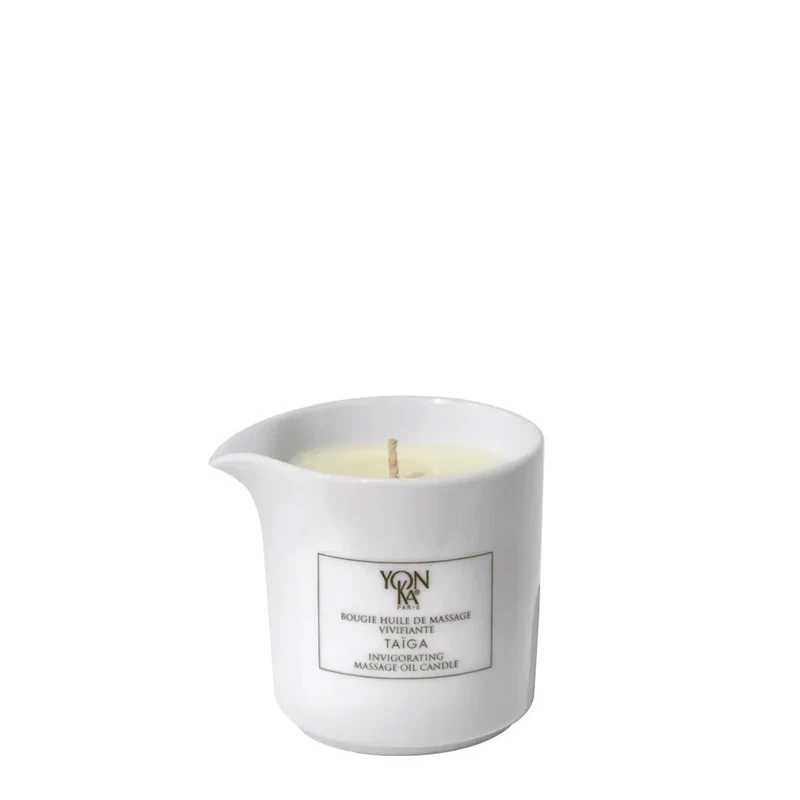 Yonka Body Specifics Bougie Massage Taiga 125gr - olio a candela da massaggio tonificante