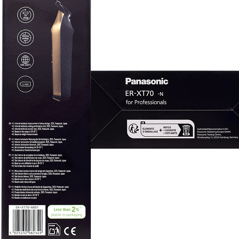 Panasonic ER-XT70- The Barikan Gold - tagliacapelli