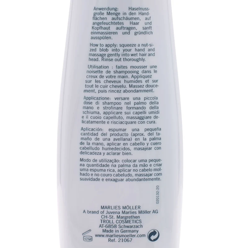 Marlies Möller Marine Moisture Shampoo 200ml - shampoo idratante