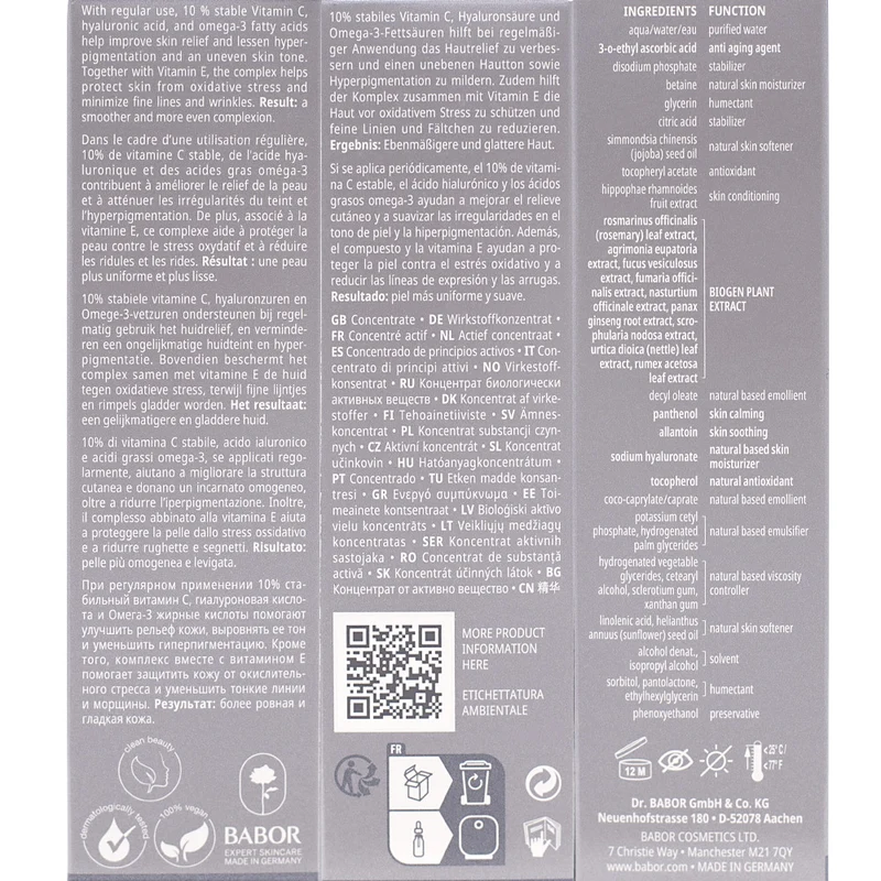 Babor Doctor Babor Resurface Refining Radiance Serum 30ml - siero viso rimpolpante illuminante