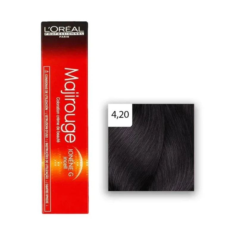 4,20 Majirouge Castano Irisee Intenso L'oreal 50ml