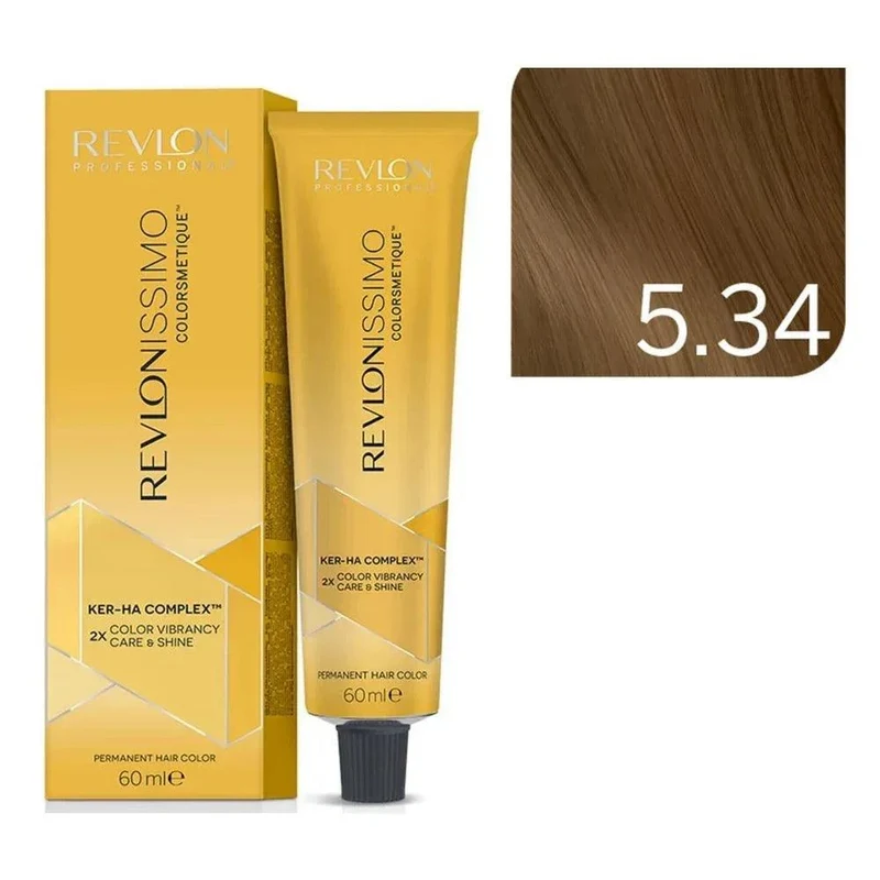 Revlonissimo 5.34 Castano Chiaro Dorato Rame 60ml