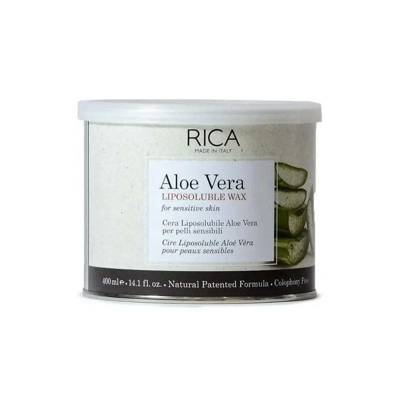 RICA CERA LIPOSOLUBILE ALOE VERA PELLI SENSIBILI 400 ML