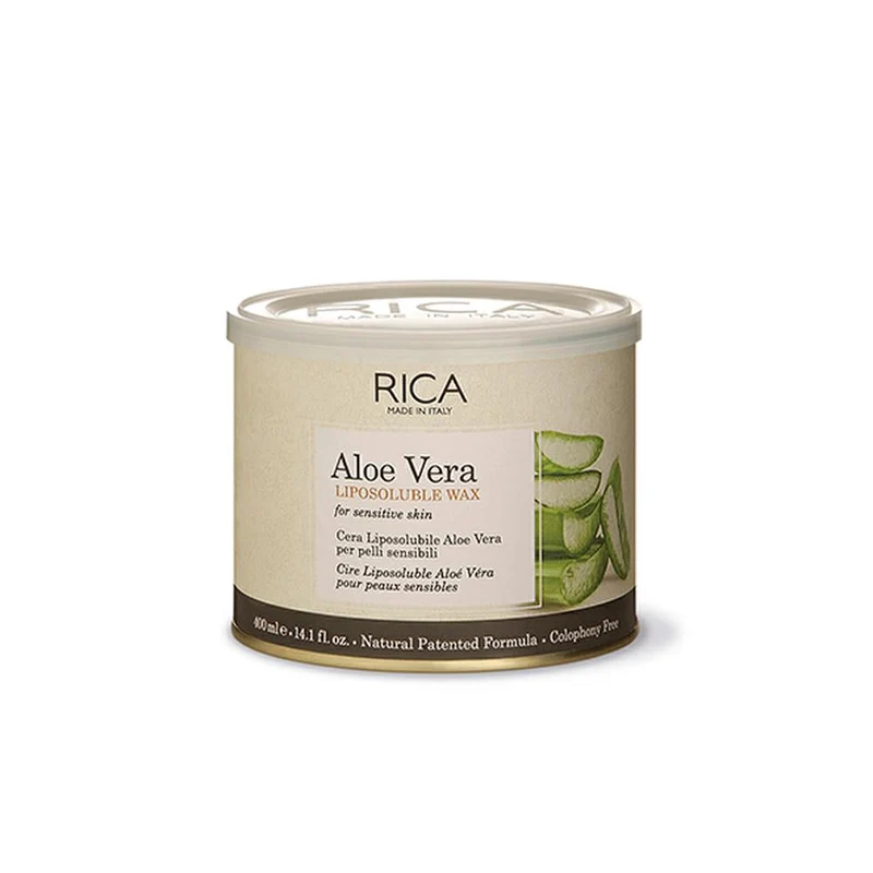RICA CERA LIPOSOLUBILE ALOE VERA PELLI SENSIBILI 400 ML
