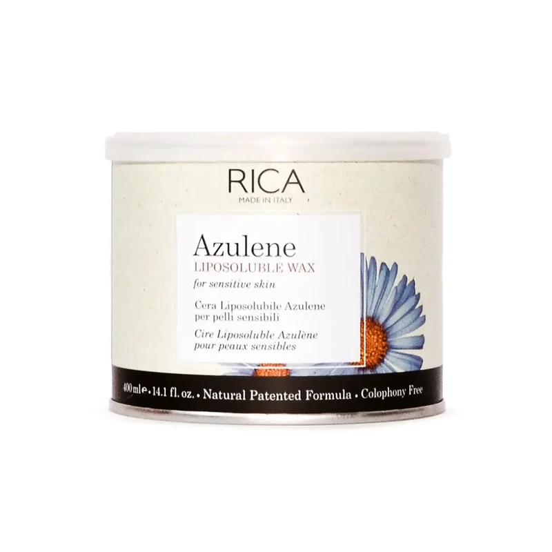 RICA CERA LIPOSOLUBILE AZULENE PELLI SENSIBILI 400 ML