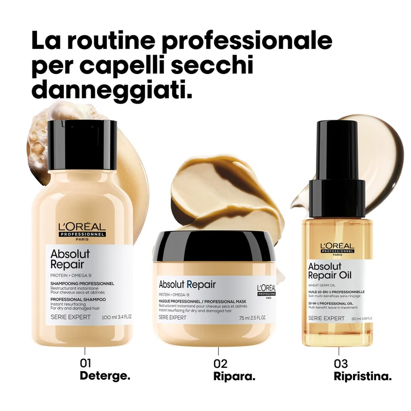 L'Oréal Professionnel Paris Serie Expert Absolut Repair Oil 10in1 30ml - olio riparatore