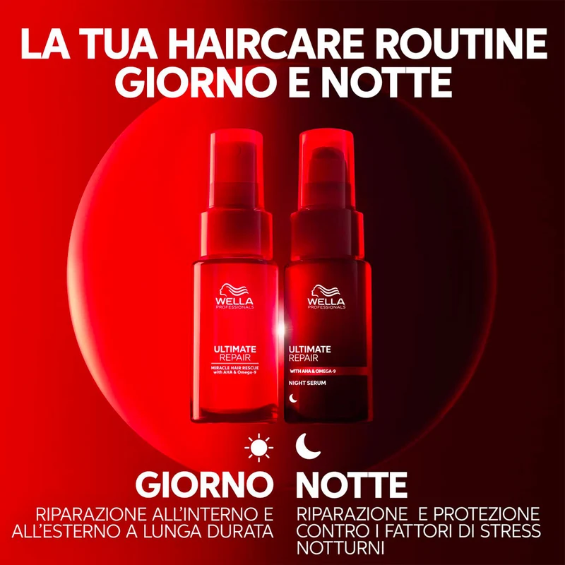 Wella Ultimate Repair Night Serum 95ml - siero riparatore