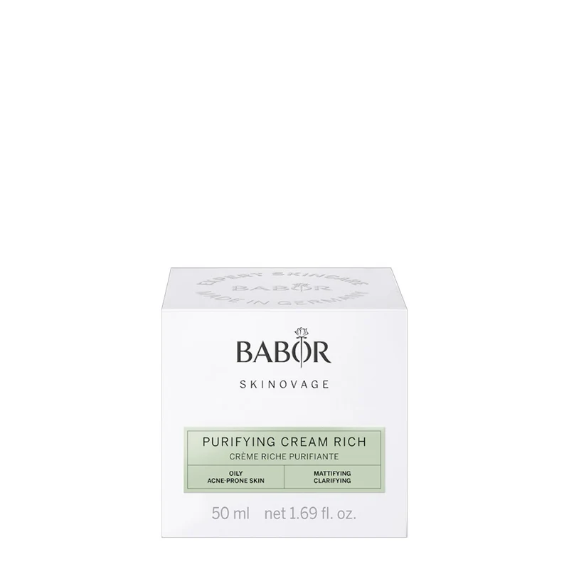 Babor Skinovage Purifying Cream Rich 50ml - crema purificante pelle grassa