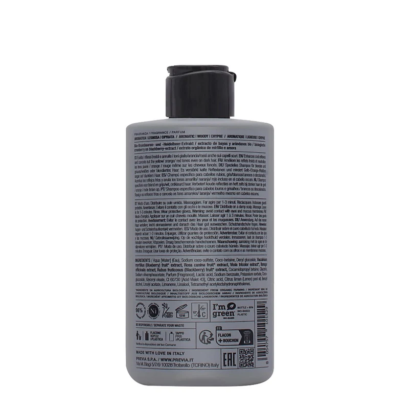 Previa Silver Blonde Shampoo 340ml - shampoo antigiallo