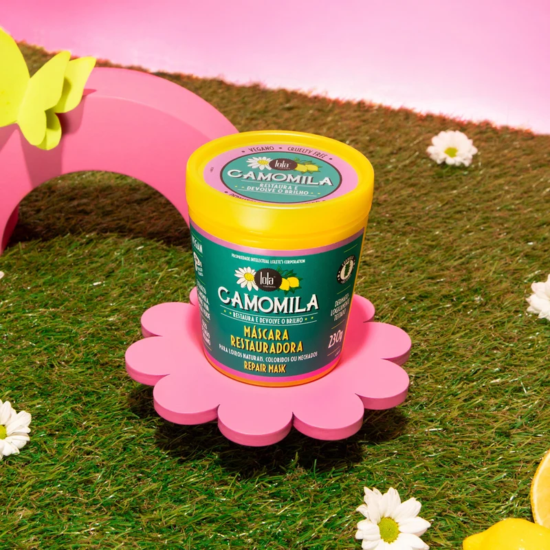 Lola From Rio Camomila Máscara Restauradora 230gr - maschera ristrutturante capelli biondi