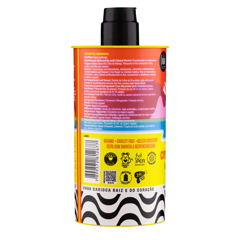 Lola From Rio Ela É Carioca Creme De pentear 3ABC 480gr - crema modellante per capelli ricci