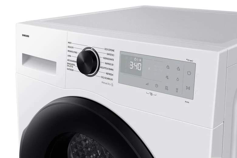 Samsung Asciugatrice Crystal EcoDry 9 Kg DV90DG52A0AHET