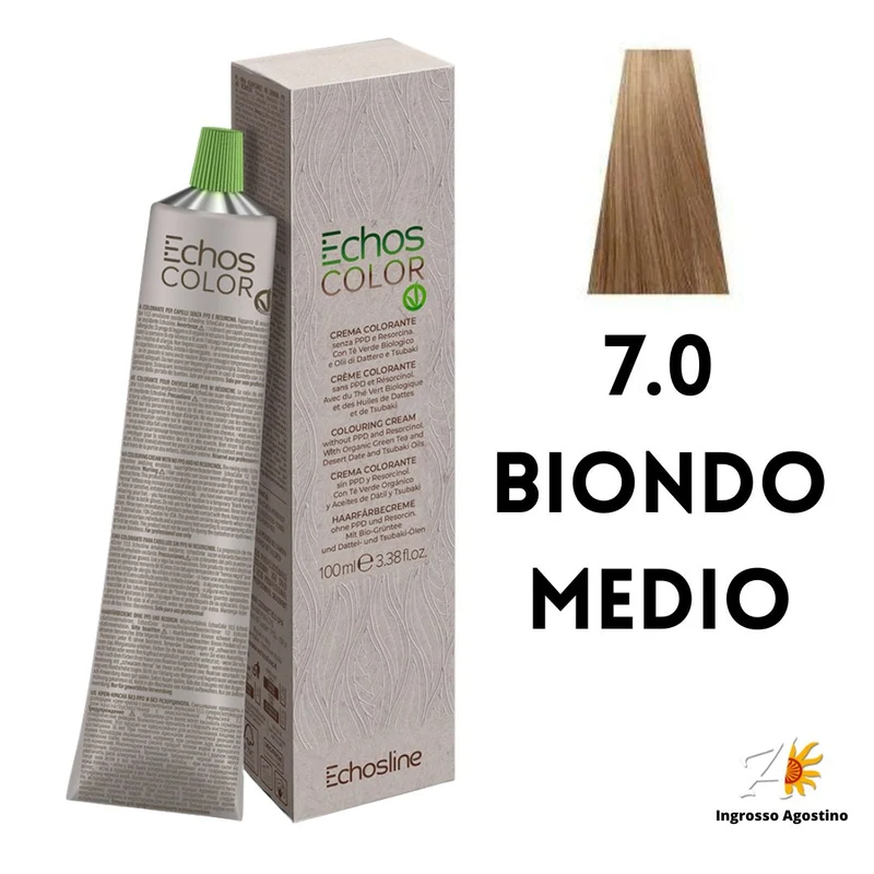 Echosline Echos Color Tintura 7.0 Biondo Medio 100ml