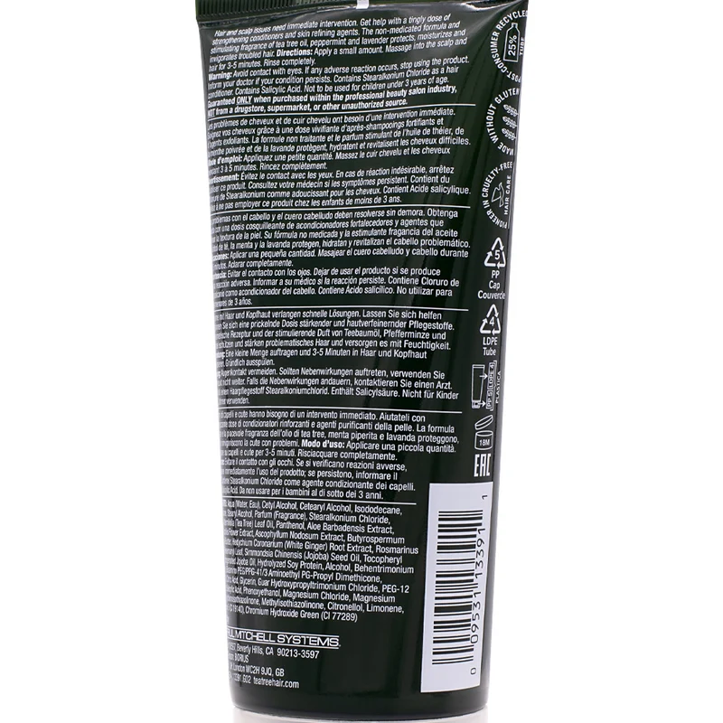 Paul Mitchell Tea Tree Hair And Scalp Treatment 150ml - trattamento tonificante lenitivo