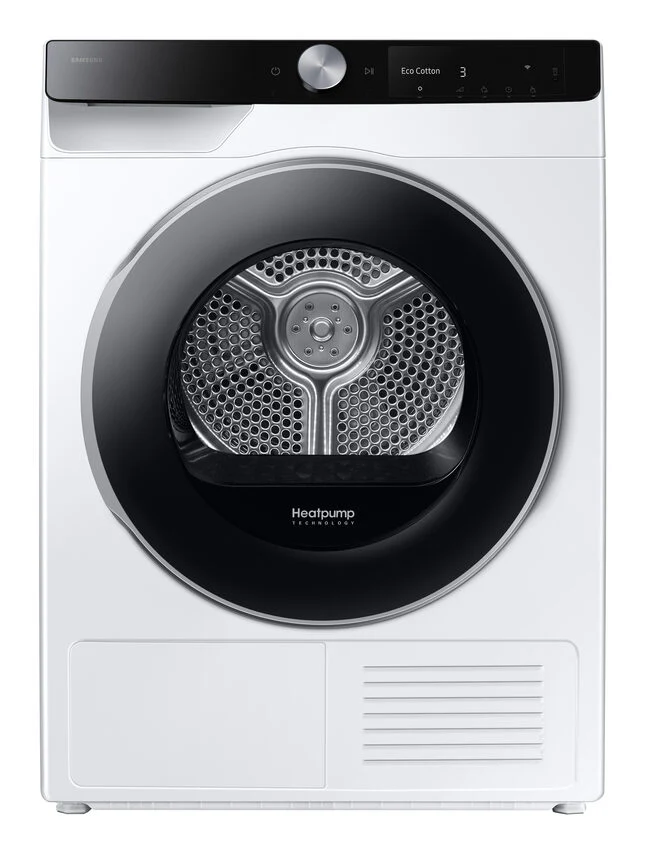 Samsung DV90DG6845LKU3 asciugatrice Libera installazione Caricamento frontale 9 kg Bianco