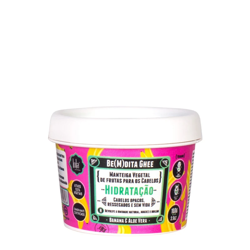 Lola From Rio Be(M)dita Ghee Máscara Hidratação 100gr - maschera idratante