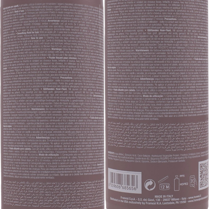 Framesi Smoothing System Thermocare Fluid 400ml - fluido lisciante