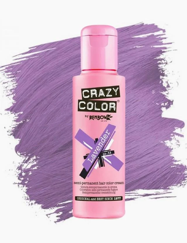 CRAZY COLOR 54 LAVENDER 100ML