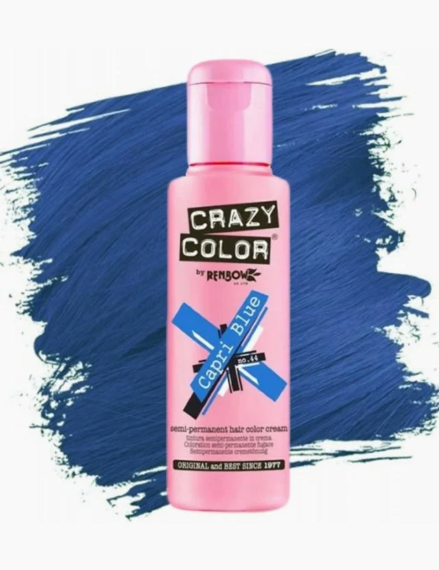 CRAZY COLOR 44 CAPRI BLUE 100ML