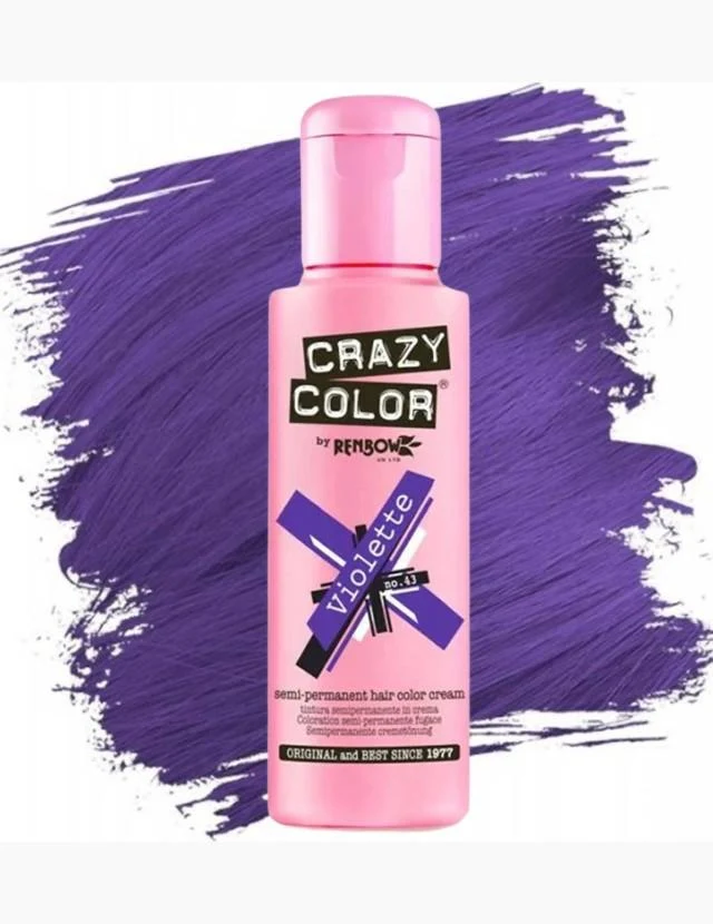 CRAZY COLOR 43 VIOLETTE 100ML