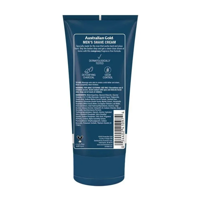 Australian Gold Men's Shave Cream 148ml