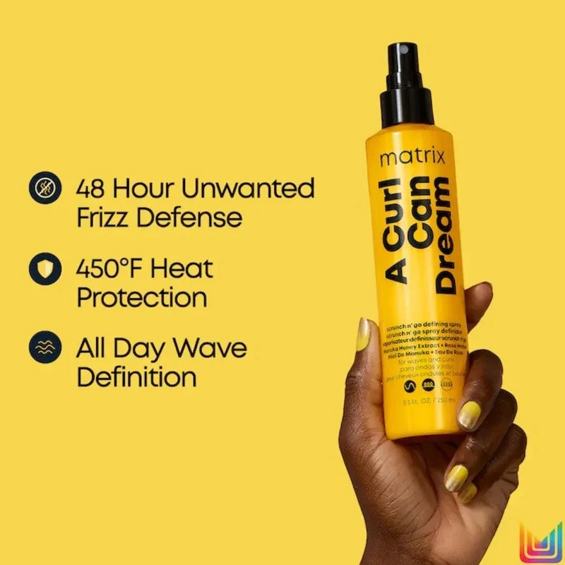 Scrunch N' Go Defining Spray Matrix A Curl Can Dream capelli ricci 250ml