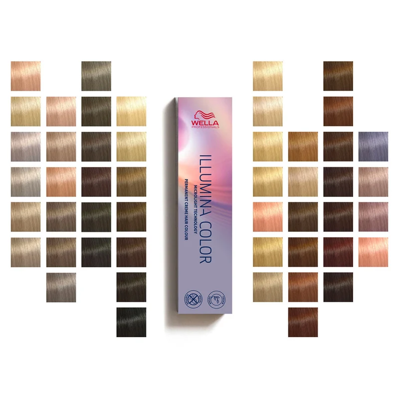 Wella Illumina Color 6/19 Biondo Scuro Cenere Cendrè 60ml - colorazione permanente