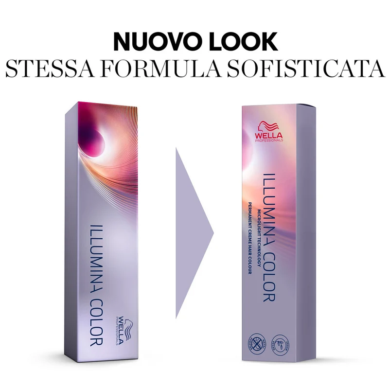 Wella Illumina Color 6/19 Biondo Scuro Cenere Cendrè 60ml - colorazione permanente