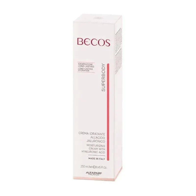 Becos Superbody Crema Idratante All'Acido Jaluronico 250ml