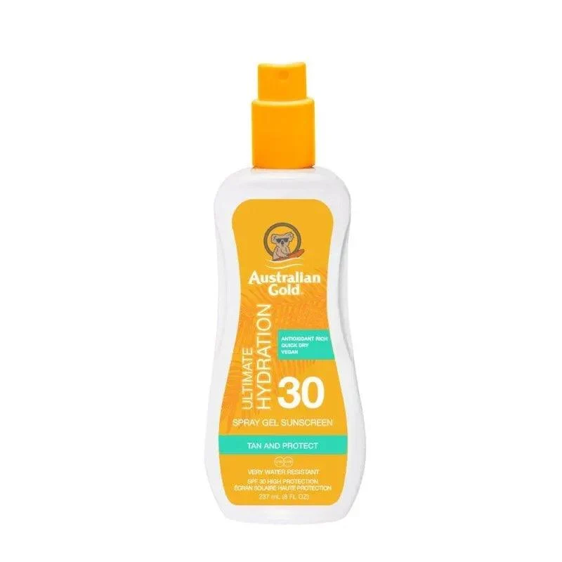 Australian Gold Spray Gel protezione solare viso e corpo 237ml