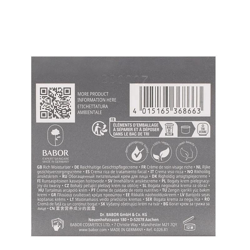 Babor Doctor Babor Lifting Collagen-Peptide Booster Cream Rich 50ml - crema viso ricca antietà