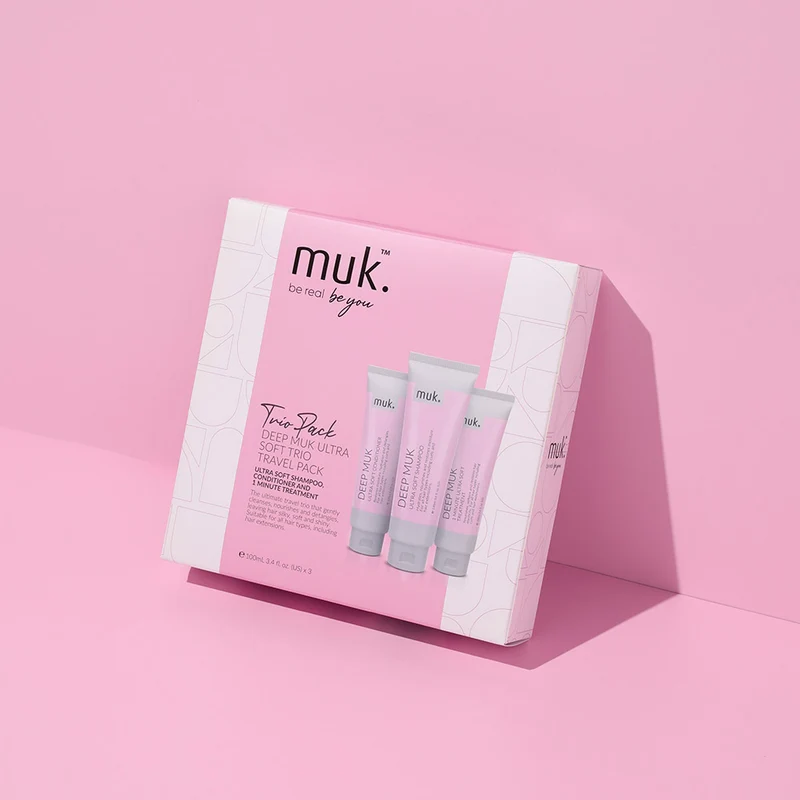 Muk Deep Ultra Soft Trio Travel Pack OMAGGIO