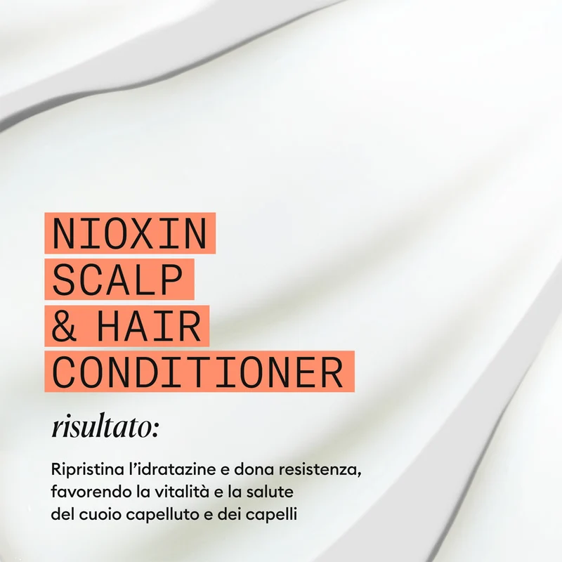 Nioxin Sistema 4 Scalp + Hair Conditioner 300ml - balsamo anti assottigliamento avanzato