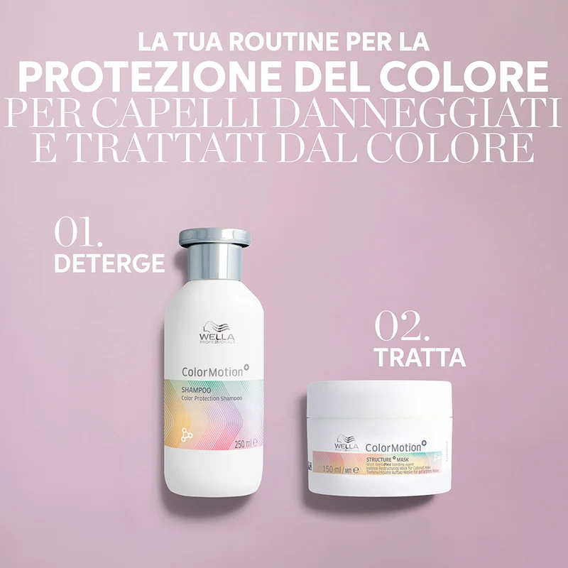 Wella ColorMotion+ Structure Mask 75ml - maschera ristrutturante