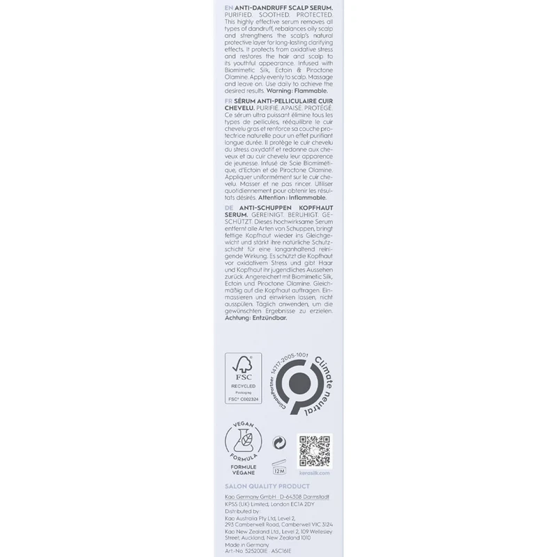 Kerasilk Specialists Anti-Dandruff Scalp Serum 100ml - siero per cute grassa