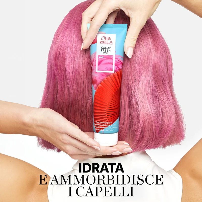 Wella Color Fresh Mask Vibrant Pink 150ml - maschera colorata