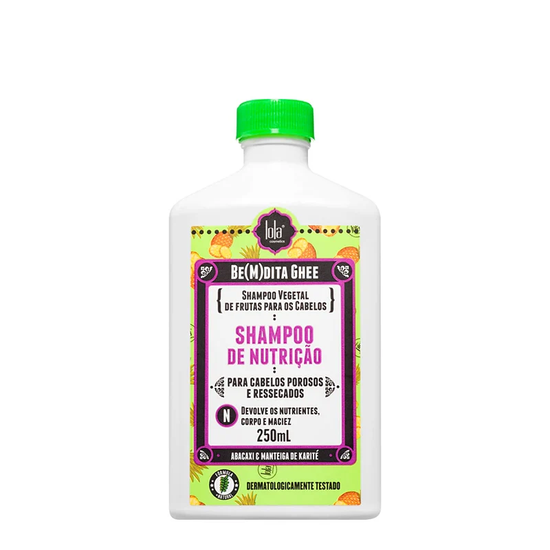 Lola From Rio Be(M)dita Ghee Shampoo De Nutrição 250ml - shampoo nutriente