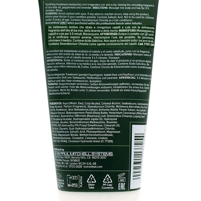 Paul Mitchell Tea Tree Special Hair And Scalp Treatment 150ml - trattamento esfoliante
