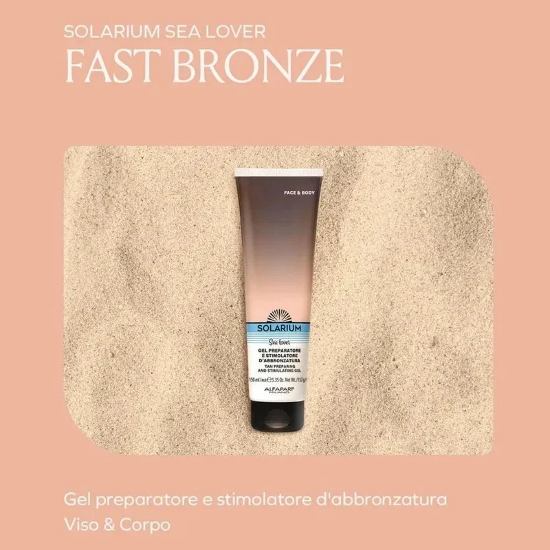 Solarium Gel Preparatore D'Abbronzatura viso e corpo 150ml