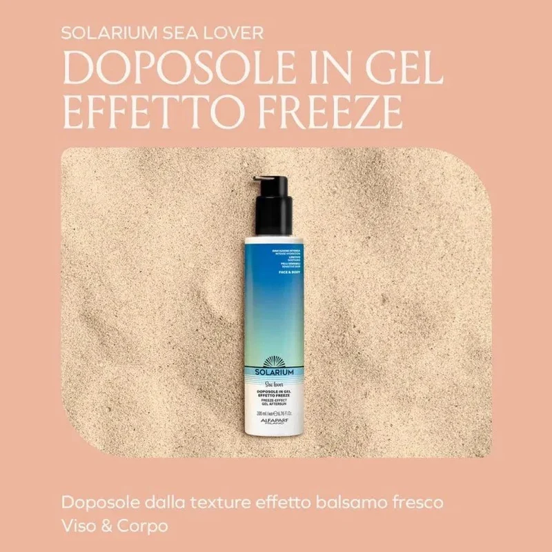 Solarium Doposole in Gel Effetto Freeze 200ml