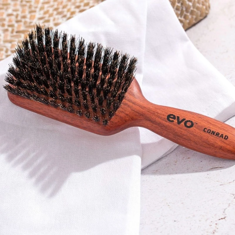 Evo Conrad Bristle Paddle Brush - spazzola piatta in setole