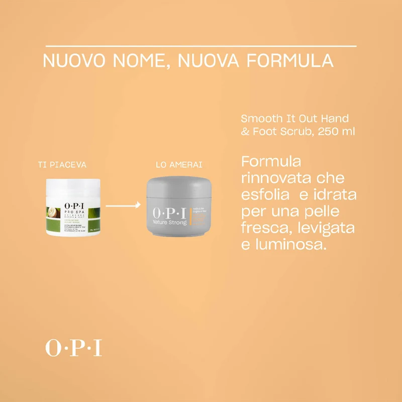 OPI Nature Strong Skincare Smooth It Out Hand & Foot Scrub 250ml - esfoliante mani e piedi