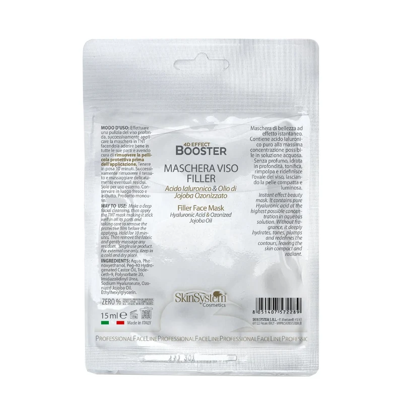 SkinSystem Filler Face Mask 10ml - maschera in tessuto