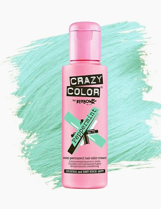 CRAZY COLOR 71 PEPPERMINT 100ML