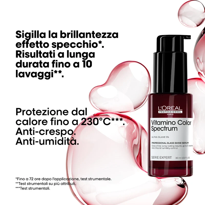 L'Oréal Professionnel Paris Vitamino Color Spectrum Shine Serum 30ml - siero illuminante anti-umidità