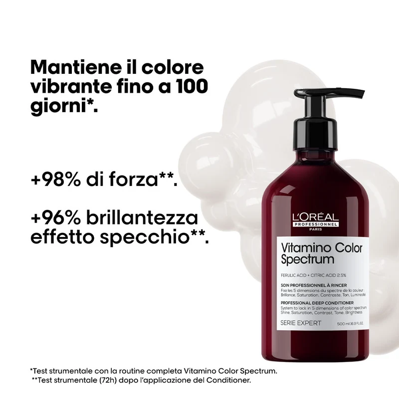 L'Oréal Professionnel Paris Vitamino Color Spectrum Conditioner 500ml - balsamo illuminante capelli colorati