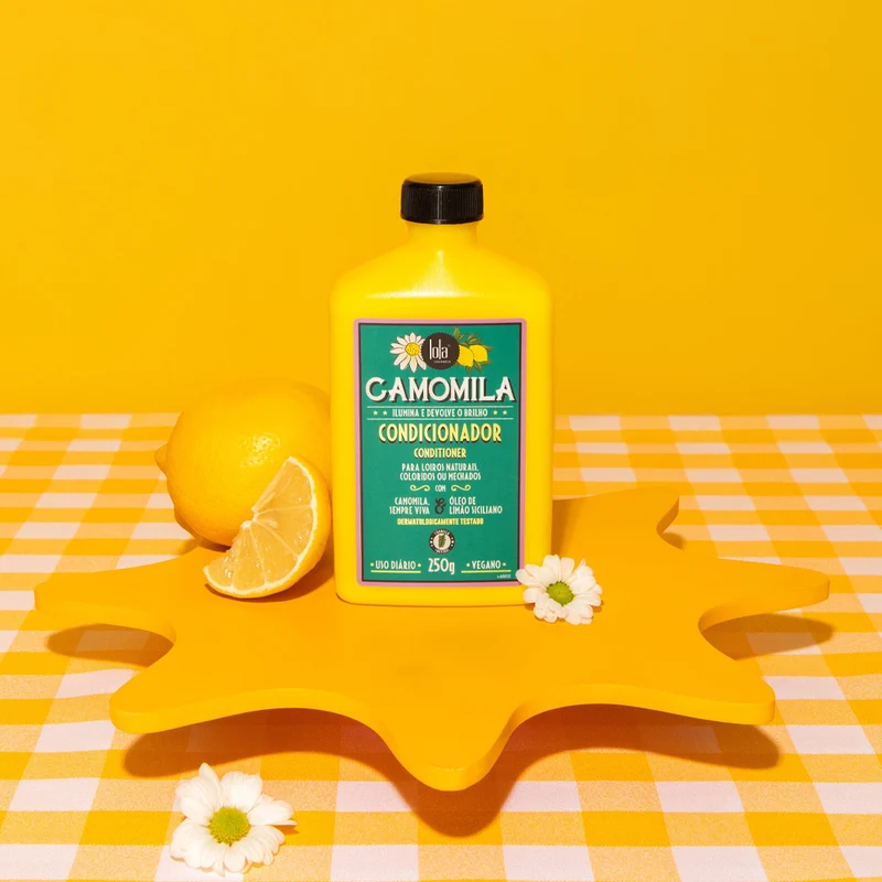 Lola From Rio Camomila Condicionador 250ml - balsamo capelli biondi naturali colorati o con mèches