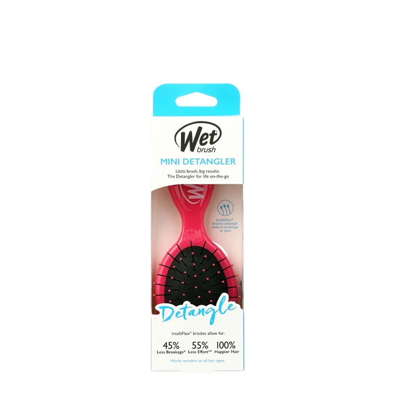 WetBrush Pro Detangler Mini Pink - mini spazzola viola
