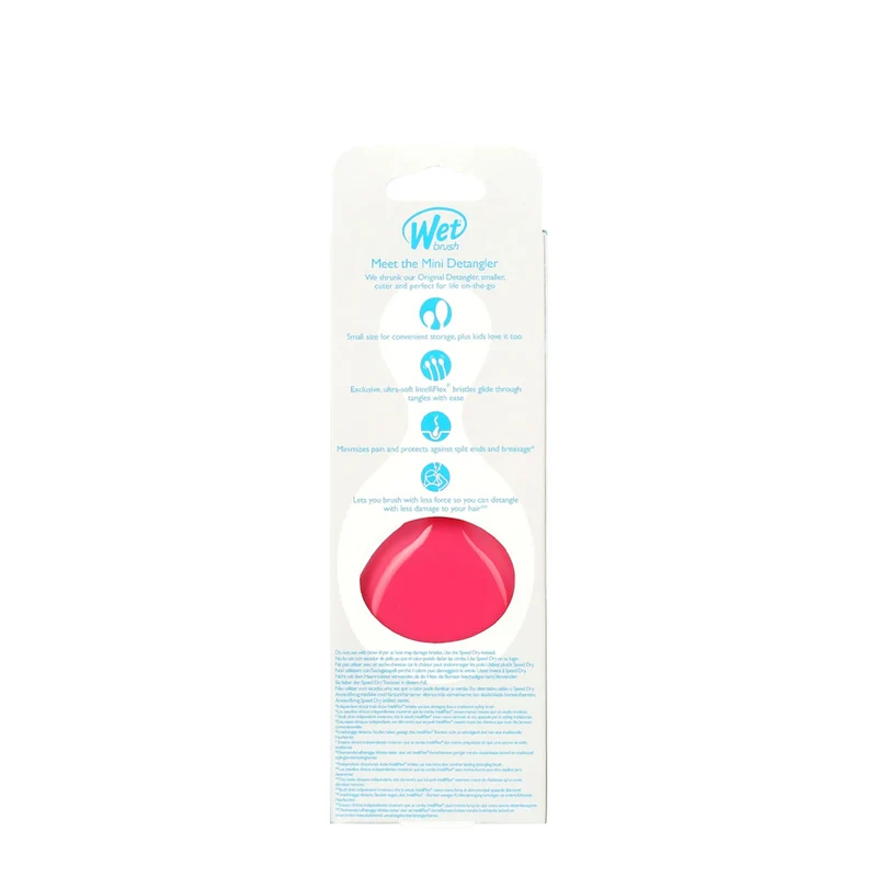 WetBrush Pro Detangler Mini Pink - mini spazzola viola